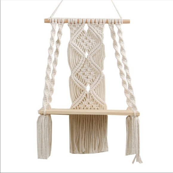 Bohemian Style Tapestry Handcrafted Macrame Wall Hanging 2PC - Picture 7 of 8